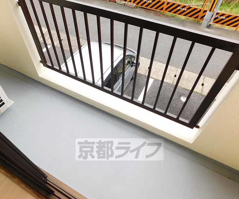 バルコニー　洗濯物も干せます