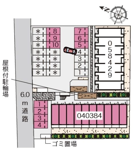 駐車場　間取図