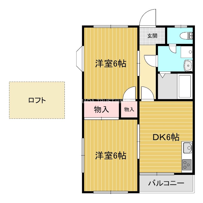 ジュネス Iの間取り写真