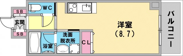 エル・セレーノ石屋川の間取り写真