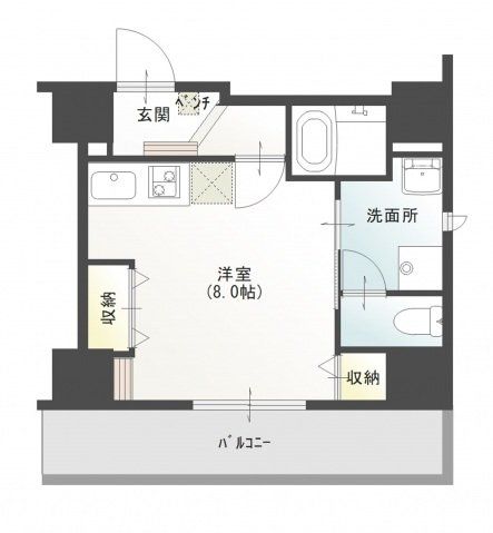 RISE脇田本町IIの間取り写真