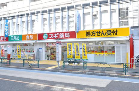 ドラックストア　スギ薬局中野駅北店（ドラッグストア）まで133m