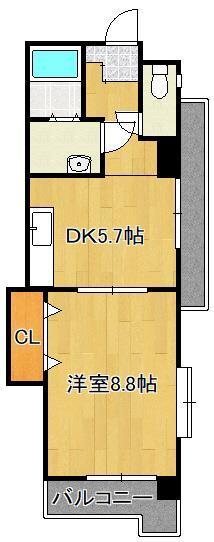 アーバンハイツ南台の間取り写真