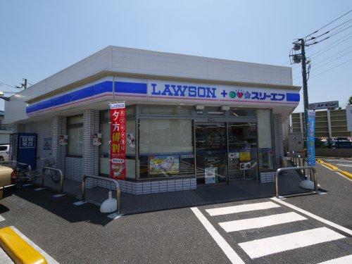 コンビニ　ローソン・スリーエフ 練馬谷原店（コンビニ）まで733m