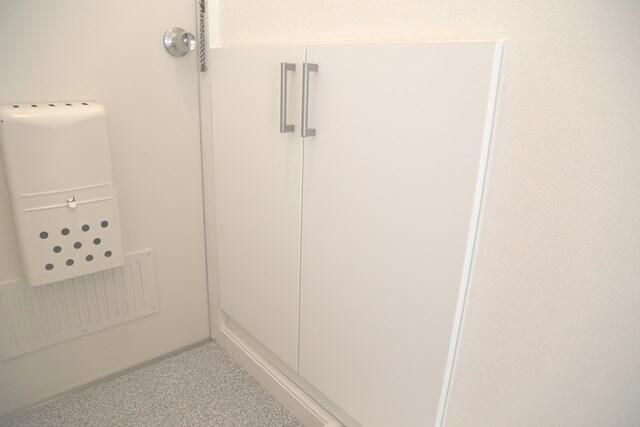 玄関　収納もある玄関です