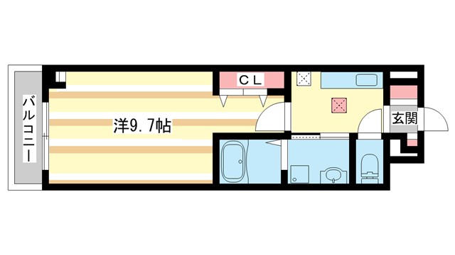 ウエストメゾン北袋Iの間取り写真