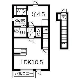 リアーレ長町4丁目の間取り写真