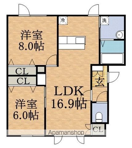 SANTUARIOIの間取り写真