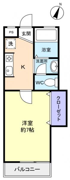 ステージア21の間取り写真