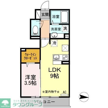 トレゾールの間取り写真