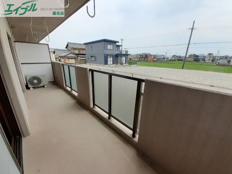 バルコニー　別部屋同タイプ