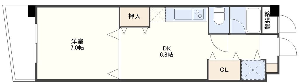 ヒルサイドプレイスの間取り写真