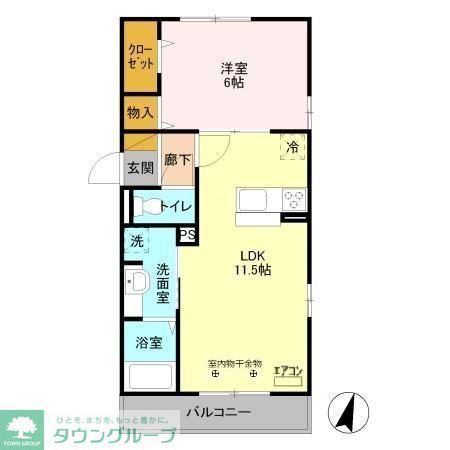 レイクルイーズの間取り写真