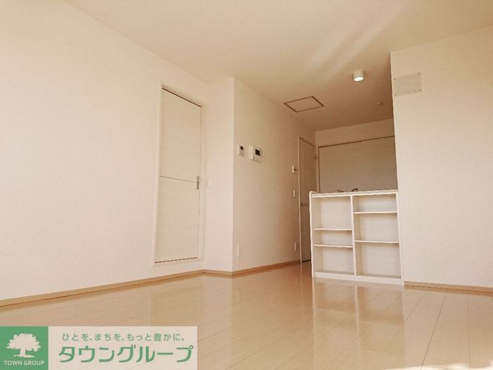 レイクルイーズの居間写真