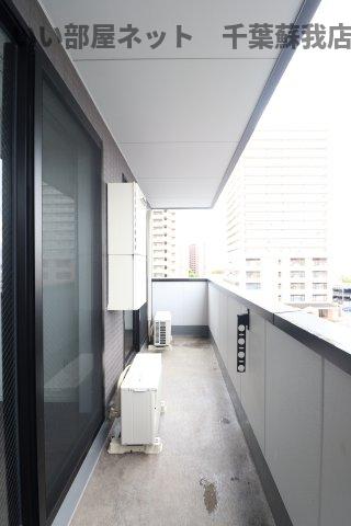 バルコニー　広々としたバルコニーです