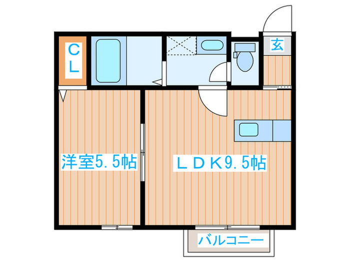 リングフィールド連坊駅前IIの間取り写真