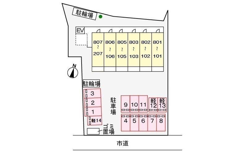 駐車場　間取図
