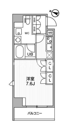 ARKMARK巣鴨の間取り写真