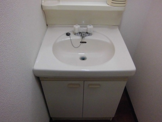 洗面設備　他号室のお写真です