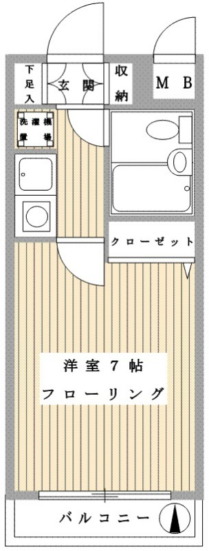 ライオンズマンション海老名第3の間取り写真