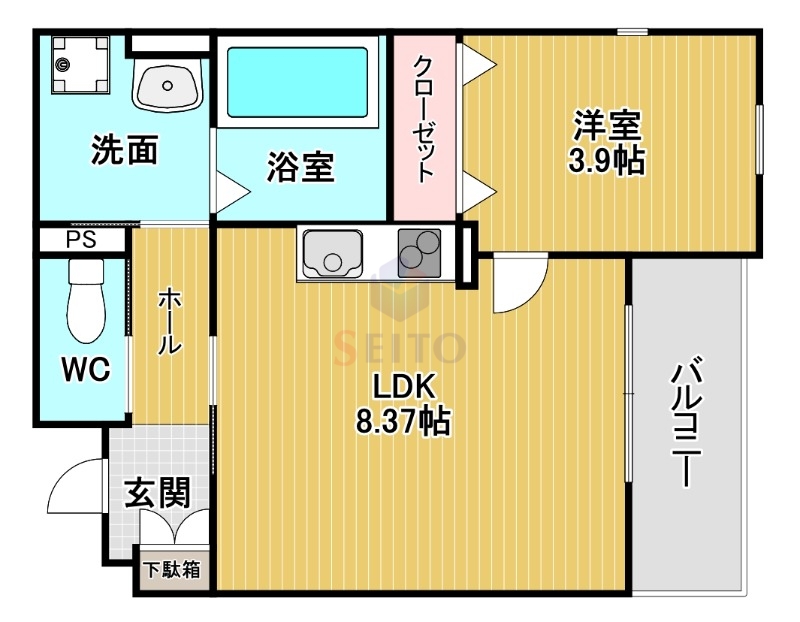 ＪＲ東海道本線 塚本駅 徒歩5分 3階建 新築の間取り写真