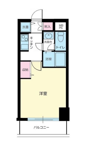 メゾン・ド・ヴィレ日本橋浜町の間取り写真