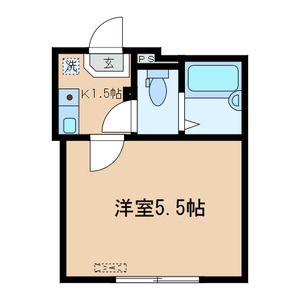 東武亀戸線 小村井駅 徒歩4分 3階建 築8年の間取り写真