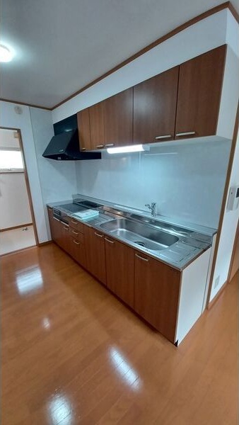 ＪＲ千歳線 上野幌駅 徒歩5分 2階建 築23年のキッチン写真