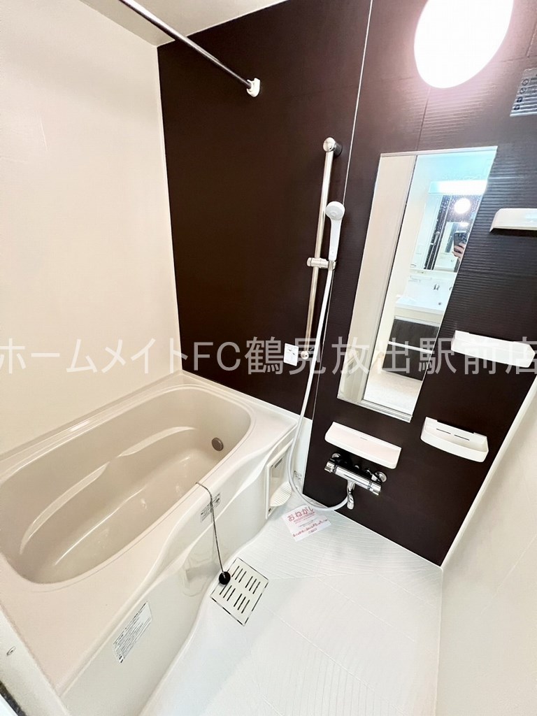 地下鉄長堀鶴見緑地線 鶴見緑地駅 徒歩13分 5階建 築15年の風呂写真