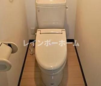 トイレ　同物件別号室参考写真です。