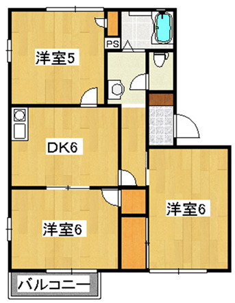 グランドール渋沢の間取り