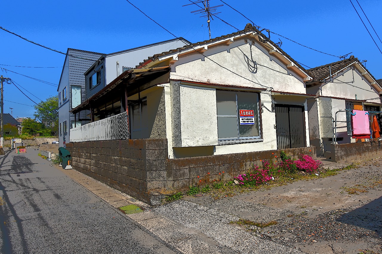 元田貸家の建物外観