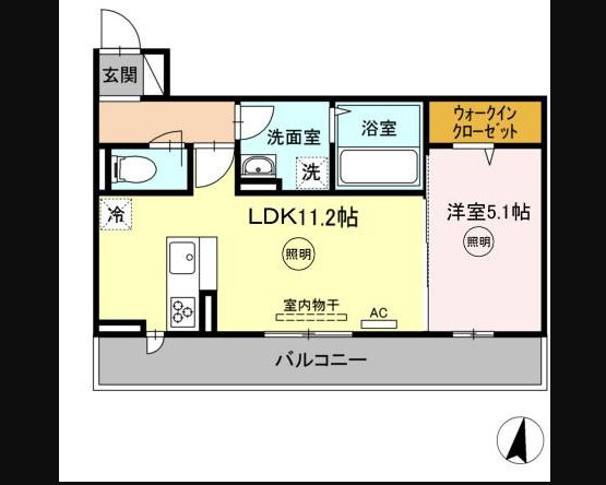 ユーフォリア行橋の間取り