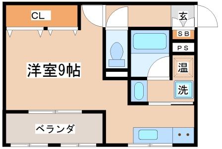 ジョイフル福田の間取り