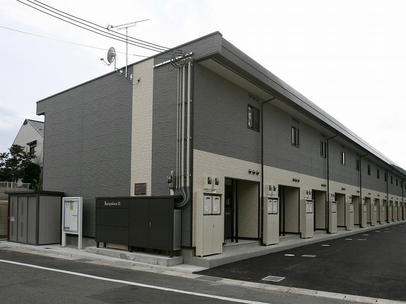 レオパレス昭和町の建物外観