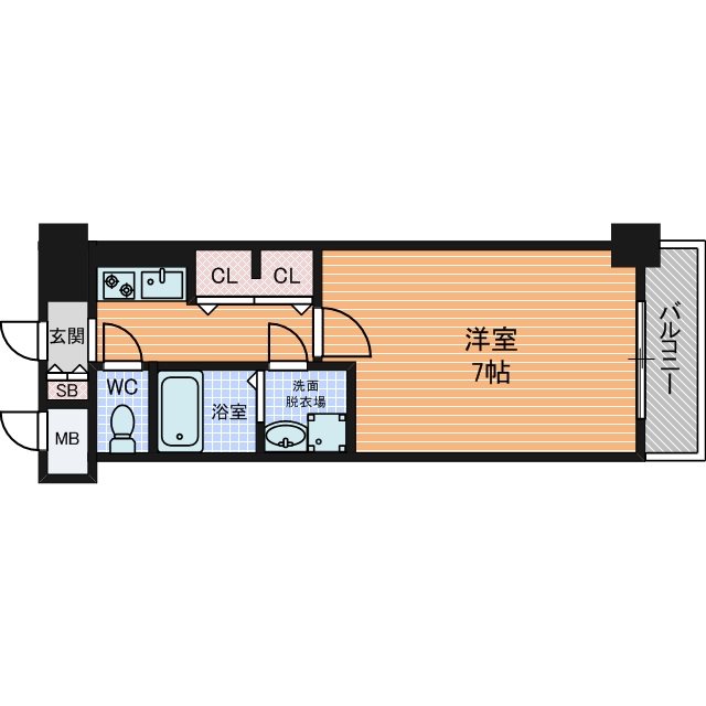 エイペックス内本町の間取り