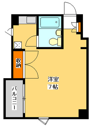 グラードビュウ百合丘の間取り