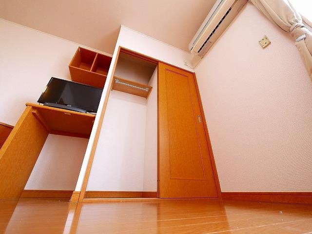 収納　たっぷりとした収納スペースです