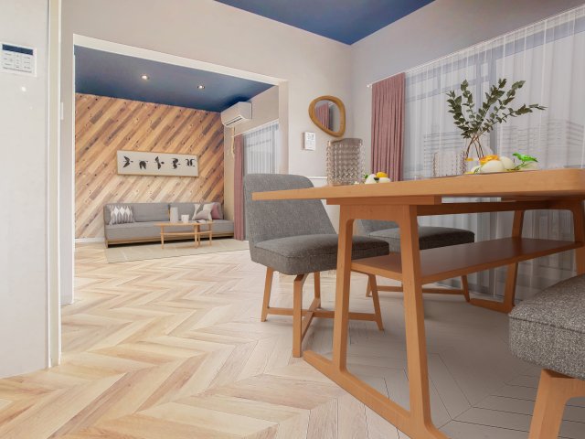 居室・リビング　家具類はイメージです