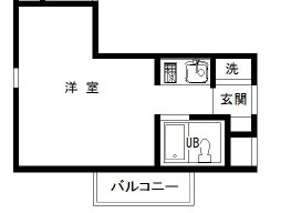 神戸市東灘区魚崎南町のマンションの間取り