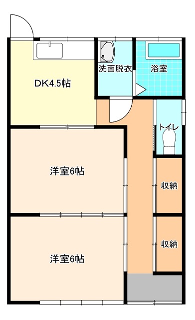 タナカハウスの間取り