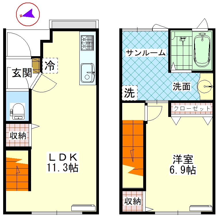 グレイス・キューブの間取り