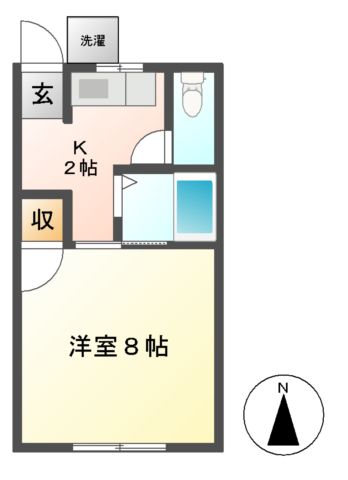 プラザイン２１の間取り