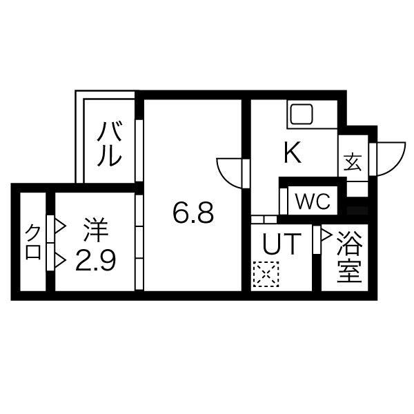 ジーイーシスの間取り