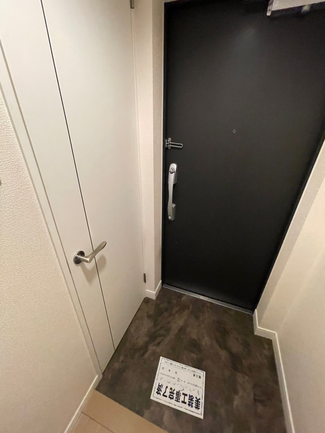 玄関　同じタイプ同じモデルを使用