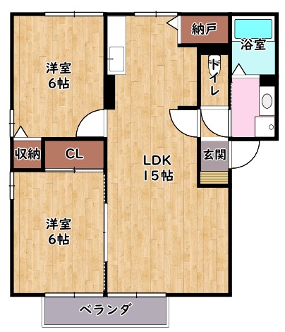 EAST NONAMI五番館の間取り