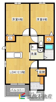 エヴァーグリーン三間寺　IIの間取り