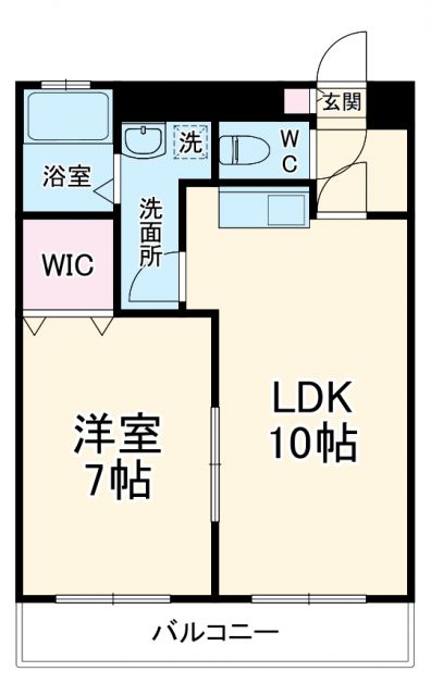 豊田市前田町のマンションの間取り