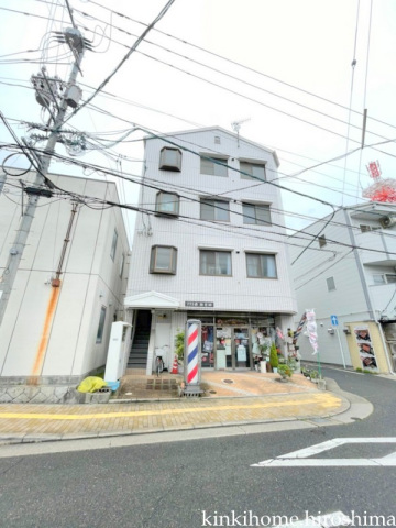 広島市佐伯区海老園のマンションの建物外観