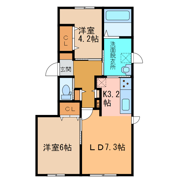 elbo（エルボ）の間取り